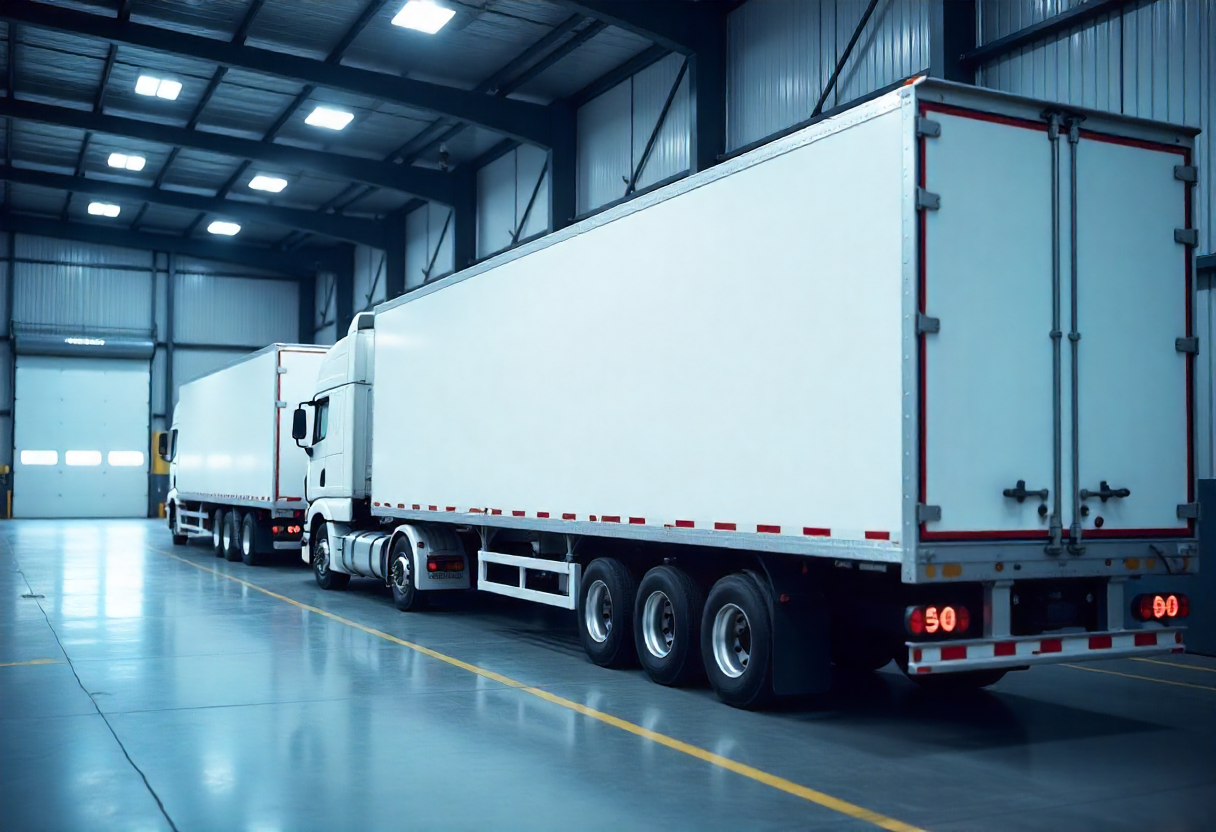 Chiller Truck and Van Transport Service in Qatar